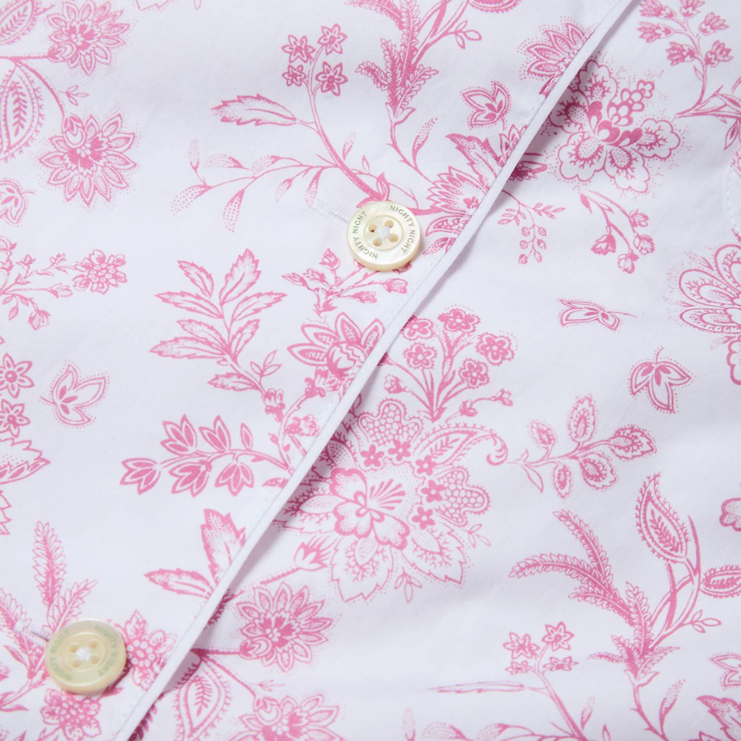 The Sleep Code - Women's Printed Floral Cotton Short Pj Set