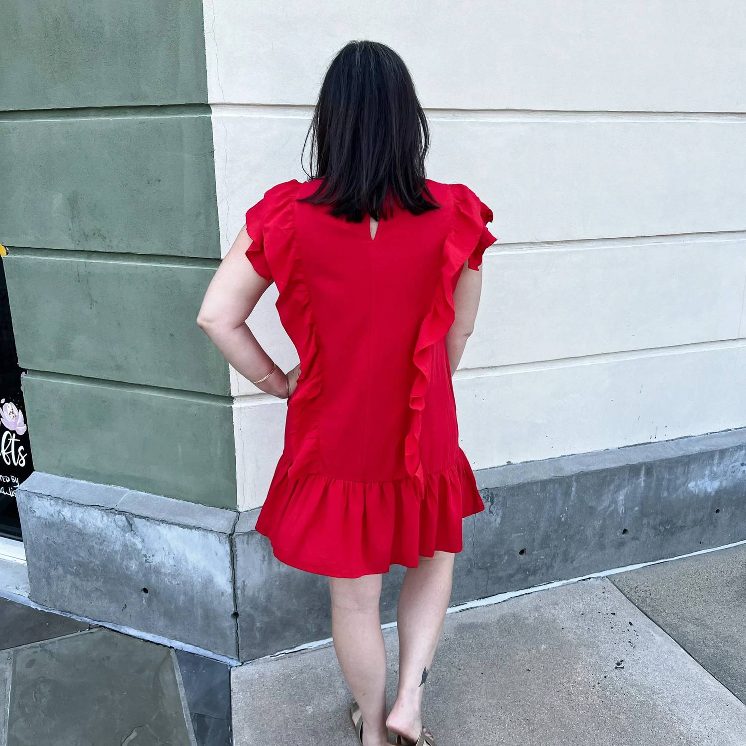 Pinch - Ruffle Detail Mini Dress