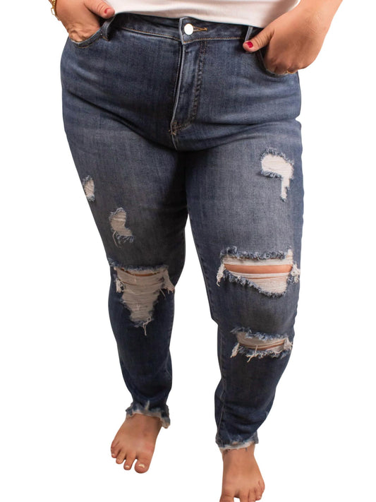 Blakeley - Distressed Skinny Jean