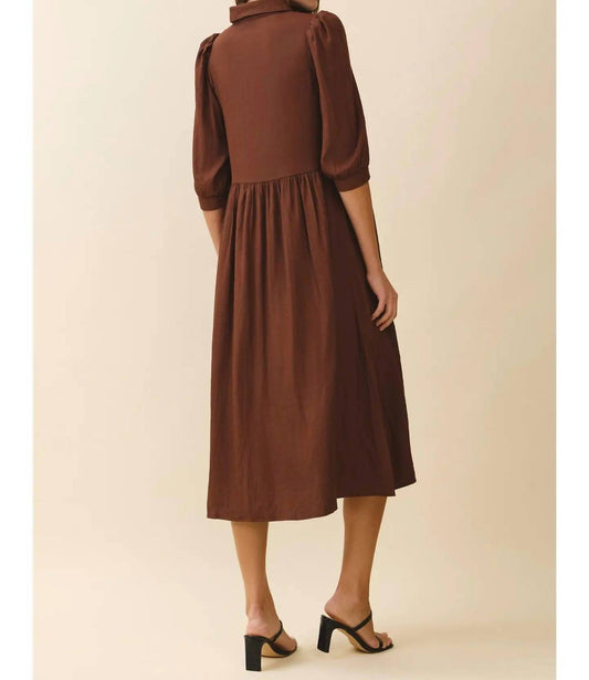 Tcec - Pintuck Midi Dress