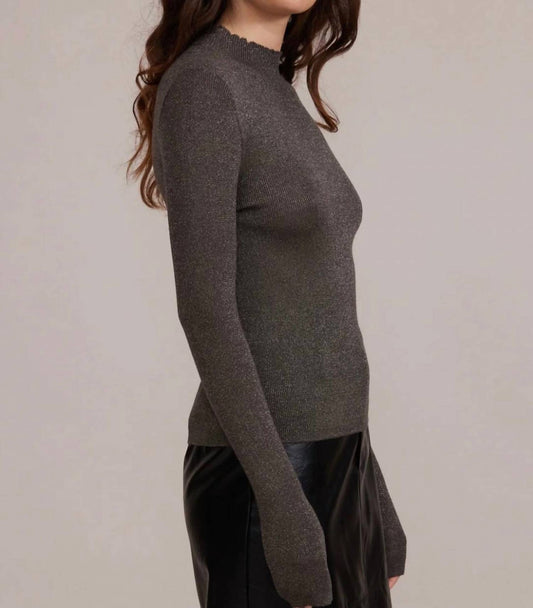 Lucy Paris - Susanna Mock Neck Sweater