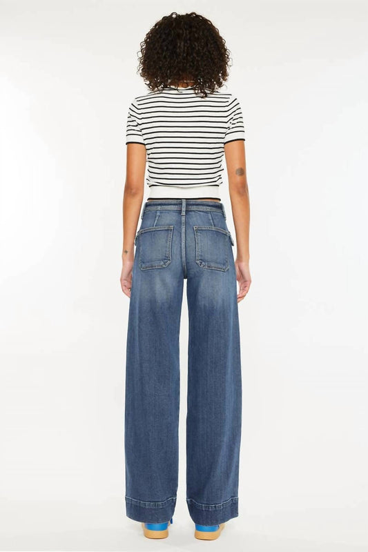 Kancan - Aurora Button Jeans