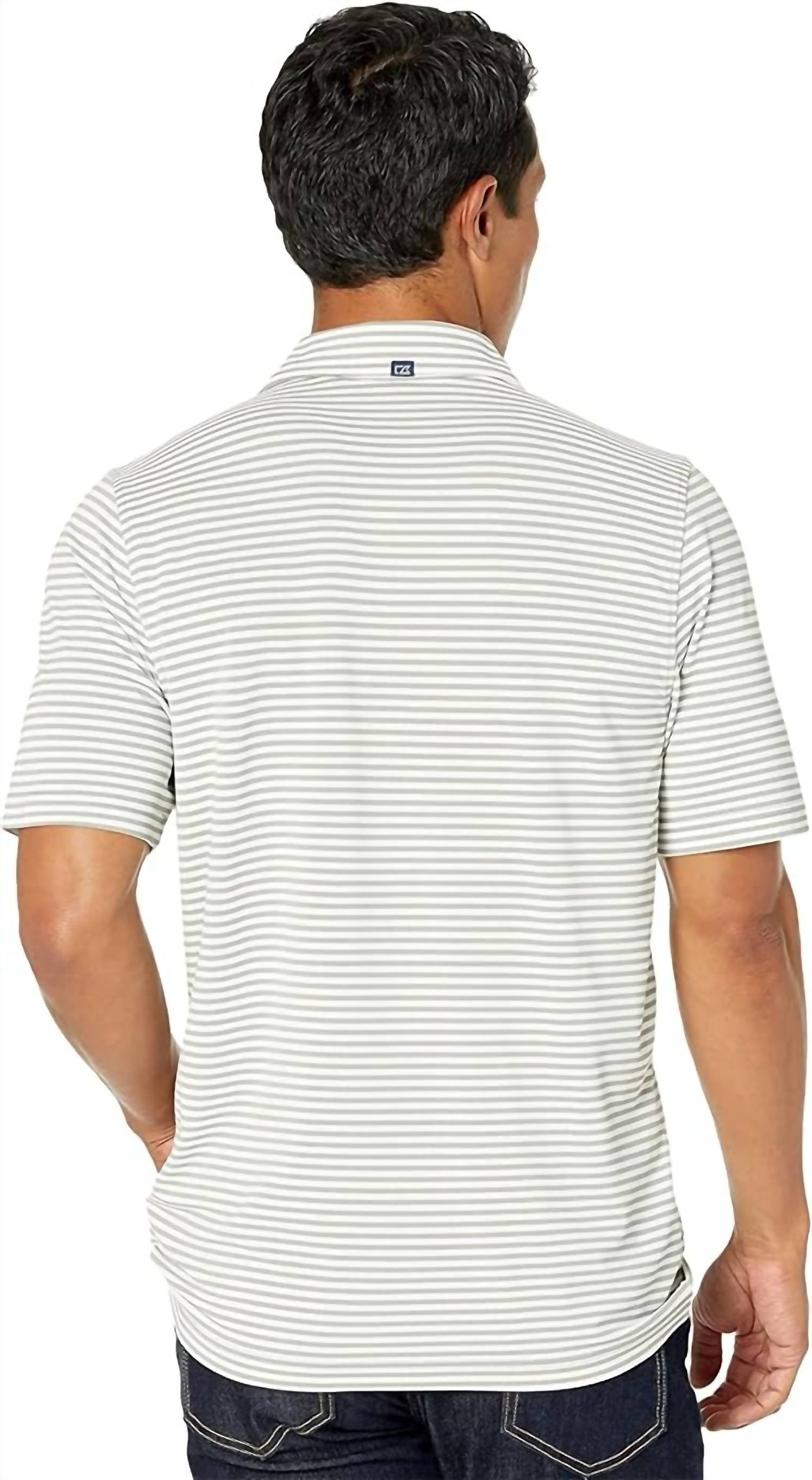 Cutter & Buck - Virtue Eco Pique Stripe Polo Shirt