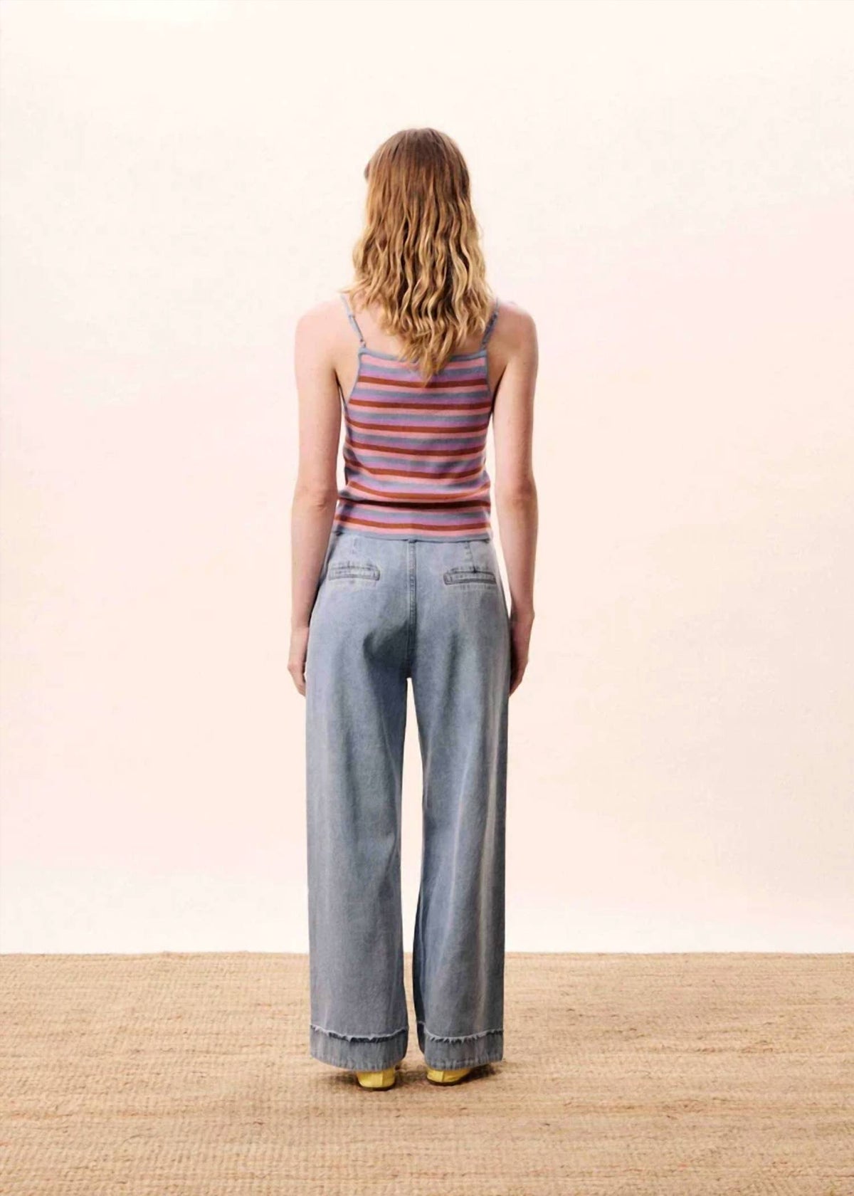 Frnch - Corallia Ribbed Knit Tank Top