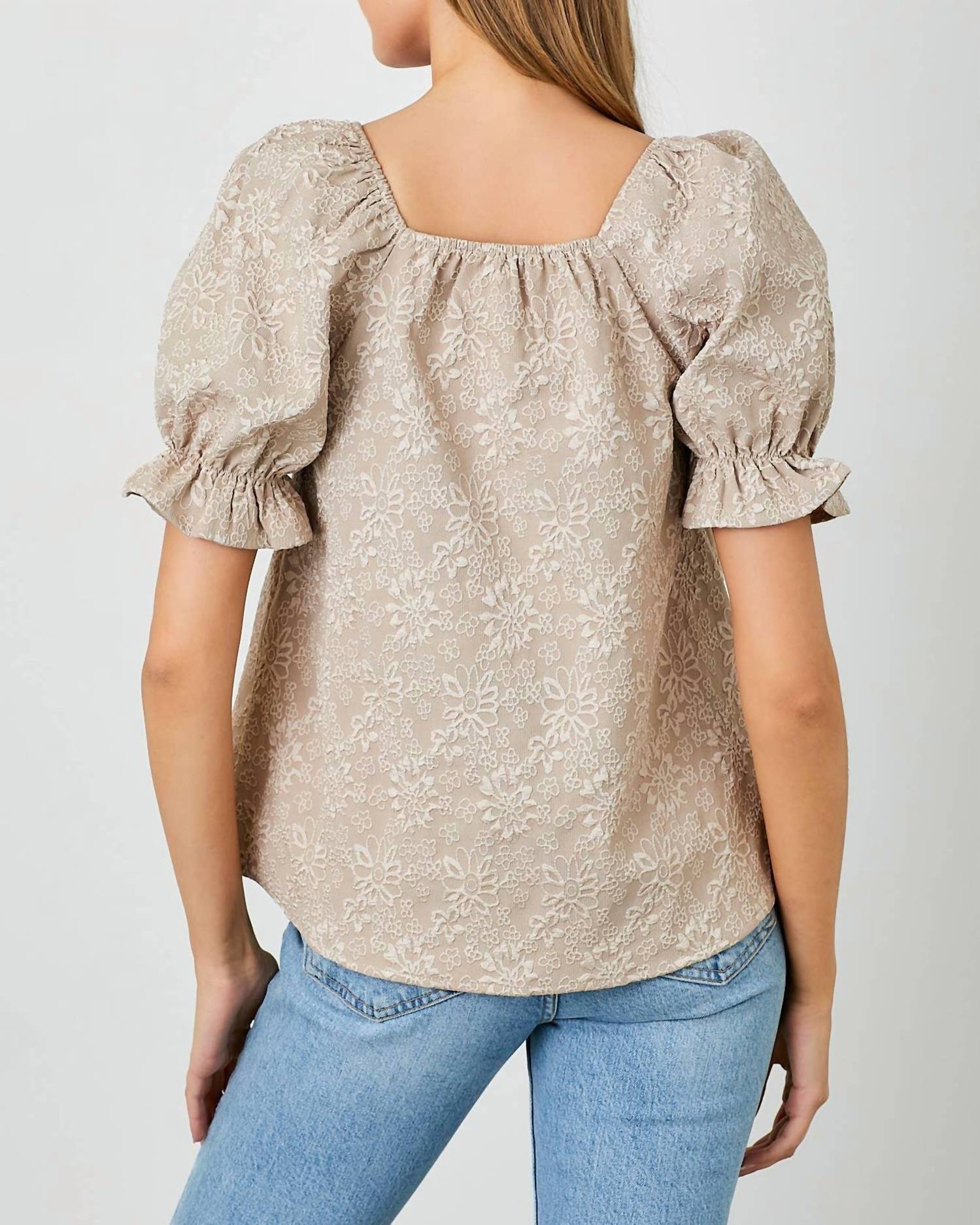 Polagram - Square Neck Blouse