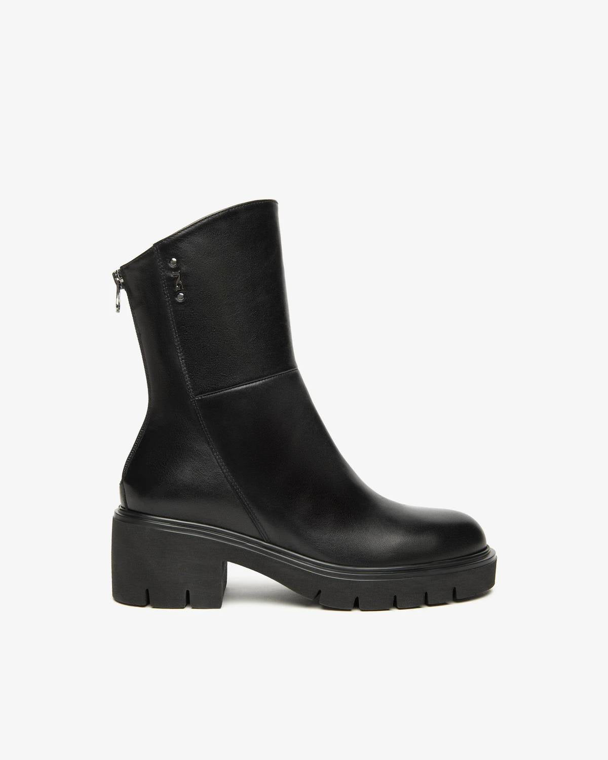 Nerogiardini - Women's Sagar Leather Ankle Boots