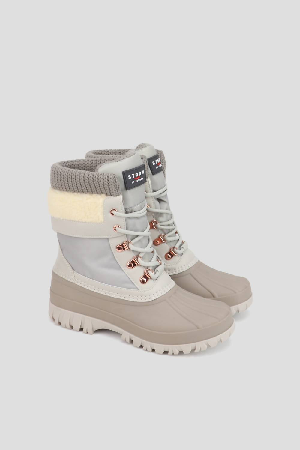 Storm by Cougar Women's Creek Winter Boots in khaki - women's shoe - detail view