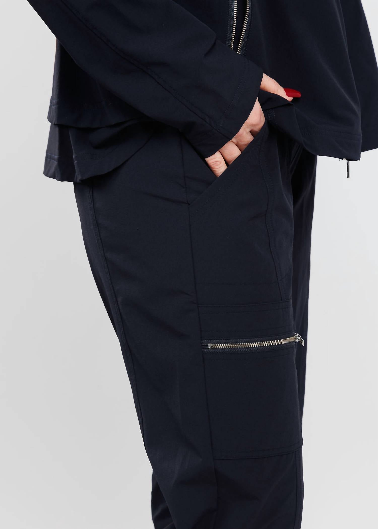Peace Of Cloth - Women's Ash Zip Pull On Pants