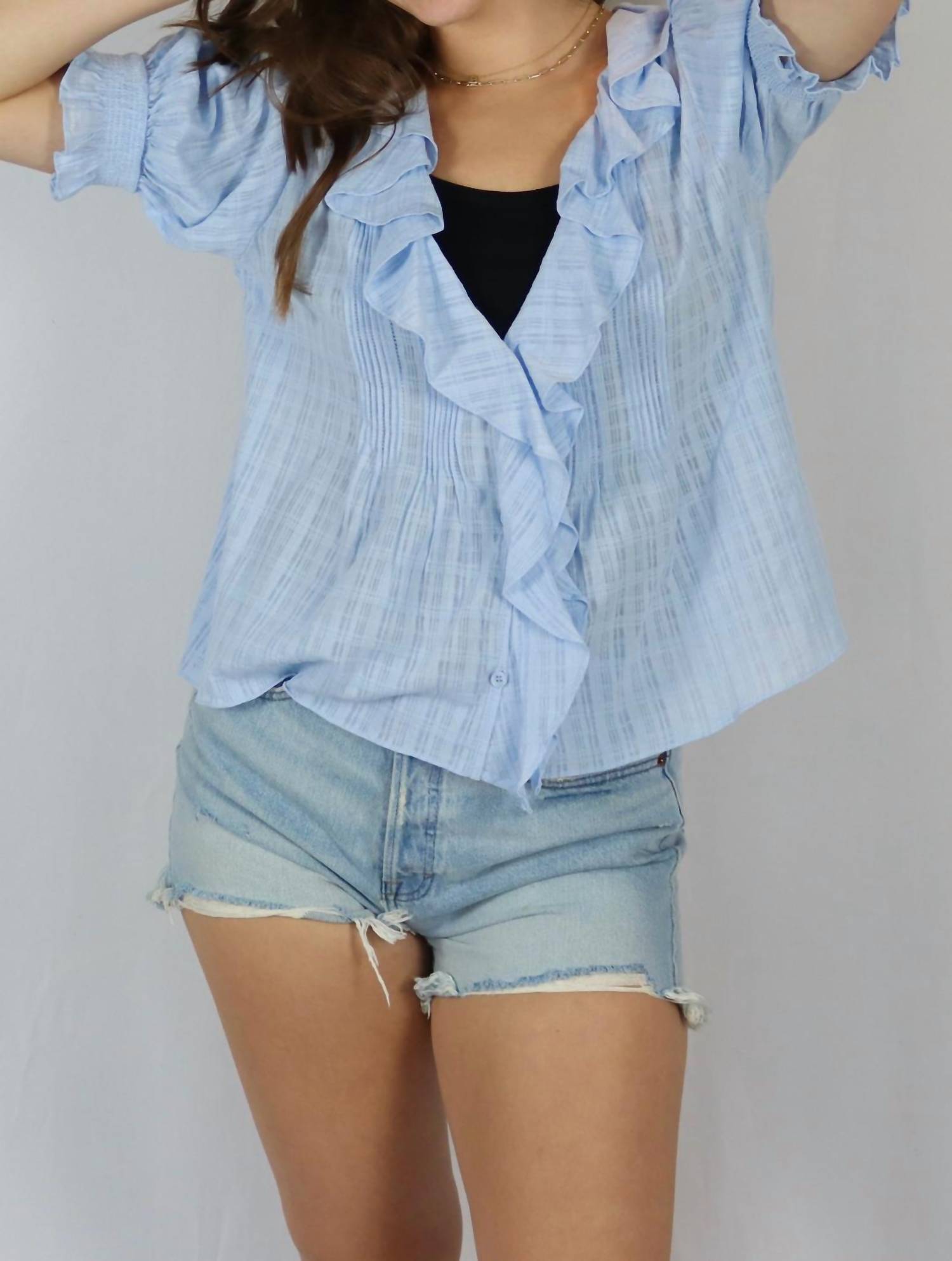Mustard Seed - Sweet Sky Blouse