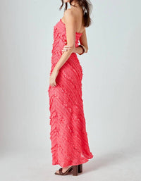 2.7 August Apparel - Juliette Ruffled Maxi Dress