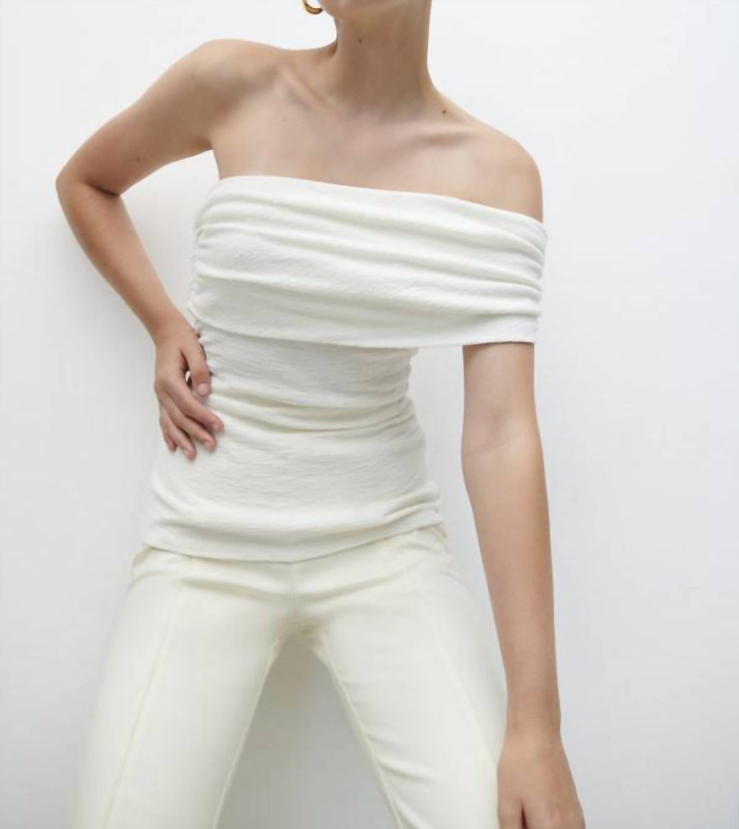 Shona Joy - Beau One Shoulder Top