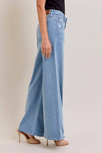 Hidden - Nori Super Wide Leg Jeans