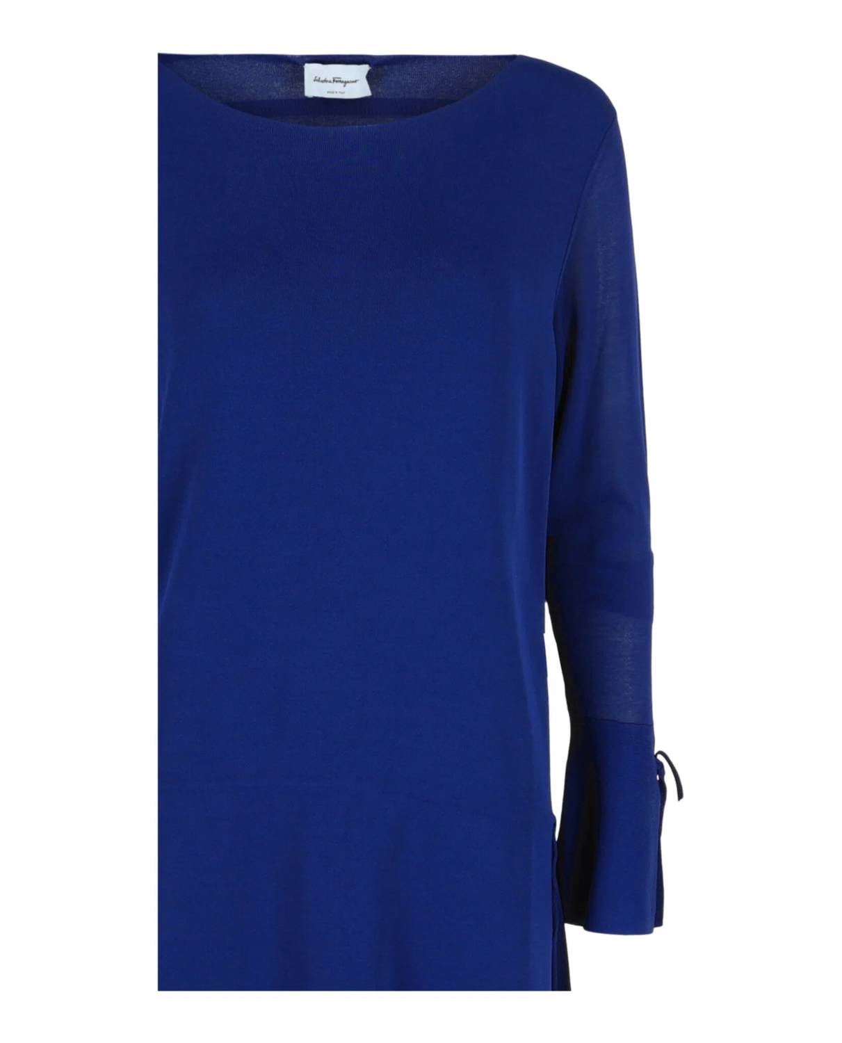 Salvatore Ferragamo - Women's Long-sleeved Midi Dress