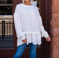 Free People - Women's Maddie Long Sleeve Top