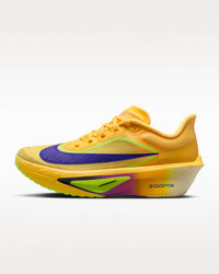 NIKE Women's Zoom Fly 6 Road Racing Shoes in citron pulse volt ice hyper - women's shoe - detail view