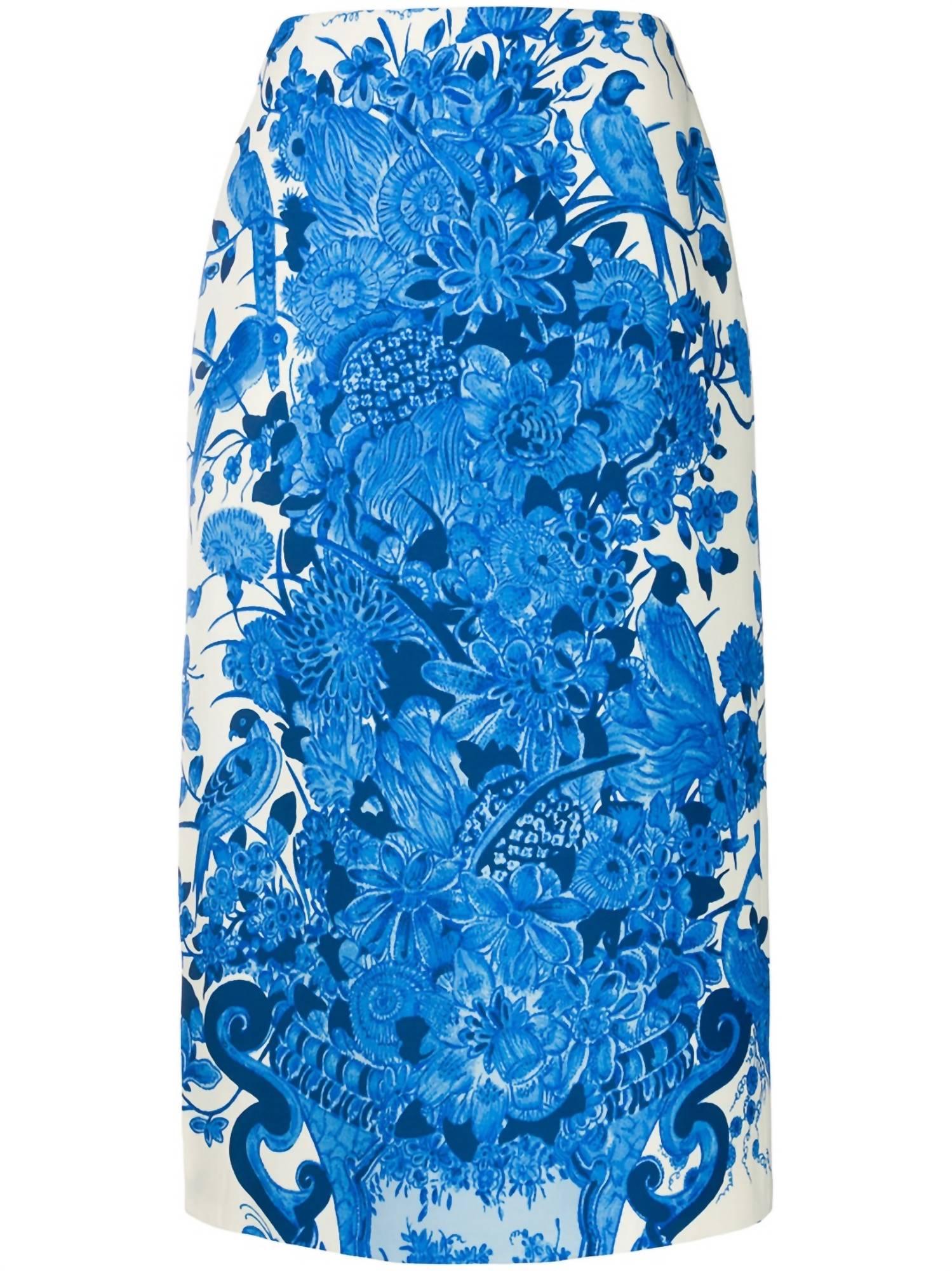 Valentino - Printed Midi Skirt