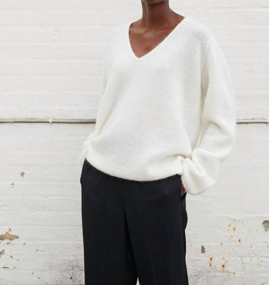 By Malene Birger - Rhila V-neck Pullover Long Sleeve Sweater