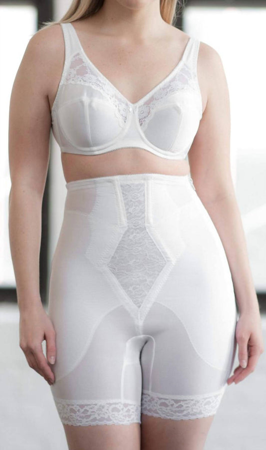 Rago - High Waist Long Leg Shaper With Zipper