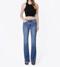 Flying Monkey - High Rise Full Length Bootcut Jeans