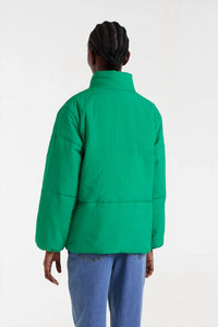 Compania Fantastica - Quilted Coat With Embroidered Jaguar