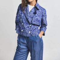 Derek Lam 10 Crosby - Elijah Cropped Trench Jacket