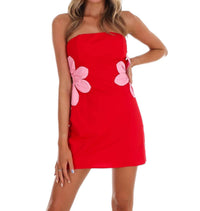 Day + Moon - Women's Bloom Babe Strapless Mini Dress
