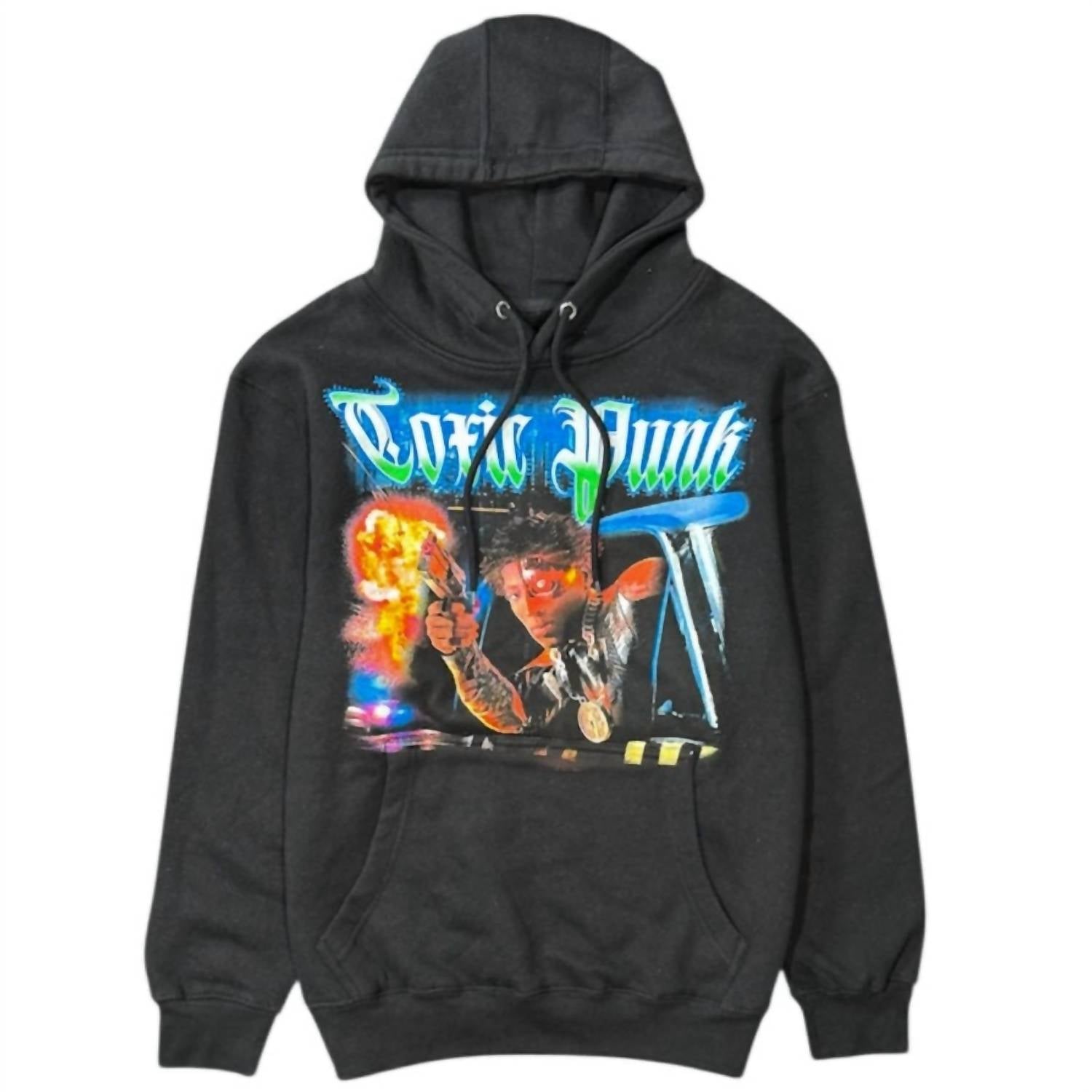 Never Broke Again - Men's Goth Punk Hoodie