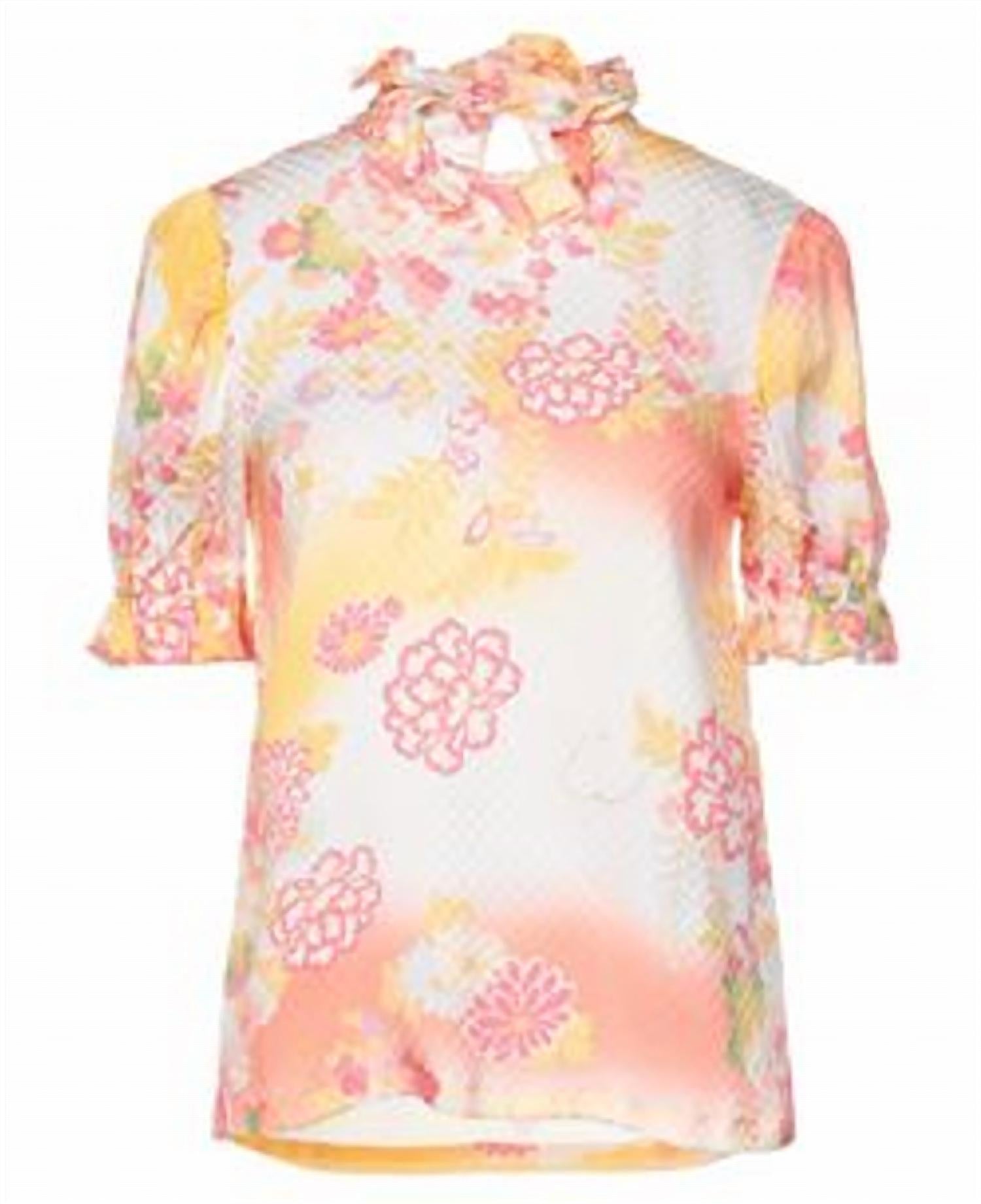 Cacharel - Women's Floral Top