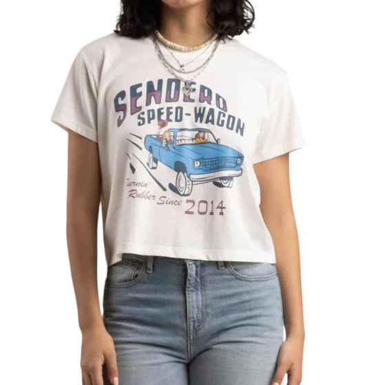 Sendero Provisions Co. - Speed Wagon Crop Tee