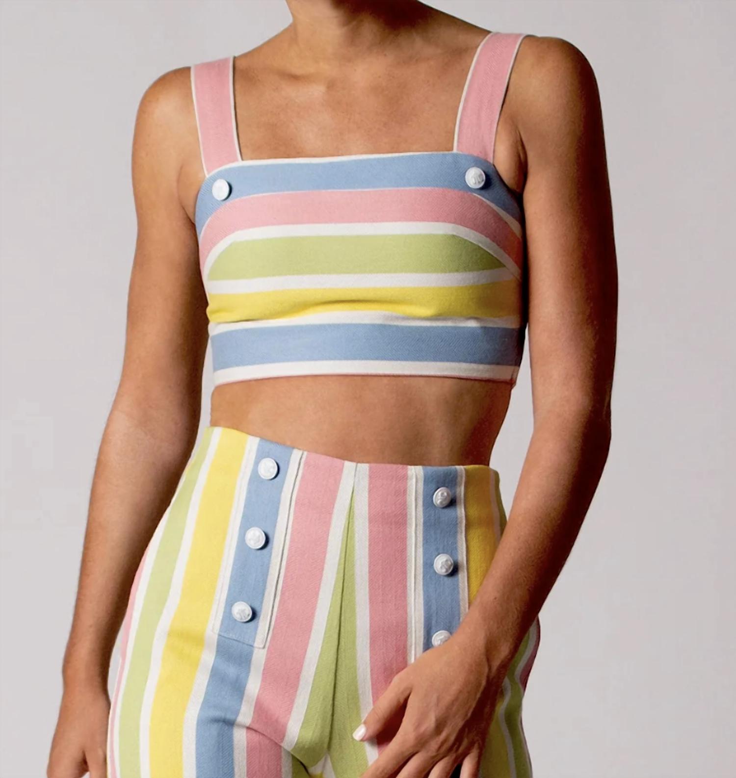 Miguelina - Isabella Rainbow Busatti Top