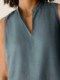Eileen Fisher - SPLIT COLLAR DRESS