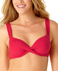 Anne Cole - Twist-front Underwire Bikini Top
