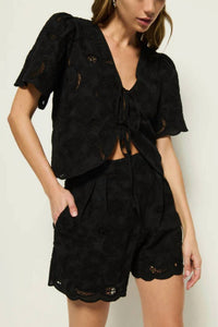 Nation Ltd - Rosalyn Tie Front Top