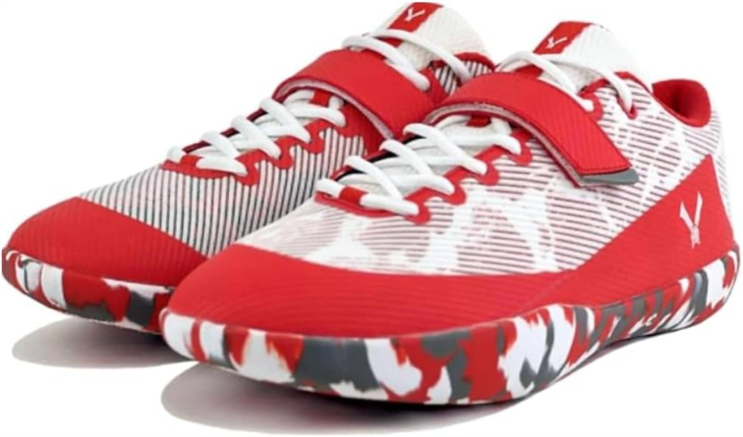 Velaasa Women's Discus Throw Shoes in sport red - women's shoe - detail view
