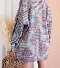 Bestto - OPEN-FRONT KNIT CARDIGAN