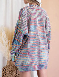 Bestto - OPEN-FRONT KNIT CARDIGAN