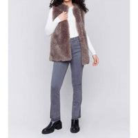 Charlie B - Long Faux Fur Vest