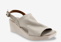 bueno Women's Flynn Wedge Sandal in tusk - women's sandal