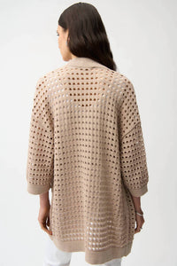 Joseph Ribkoff - Open-Stitch Boxy Cardigan