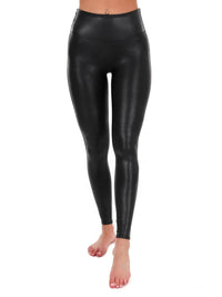 Spanx - Faux Leather Petite Leggings