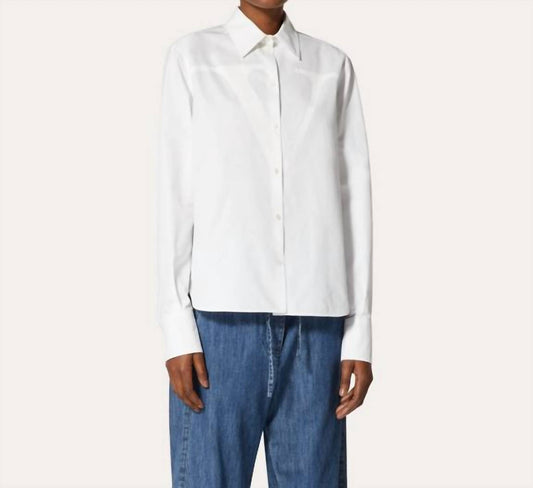 Valentino - Vlogo Signature Close Fitting Poplin Shirt