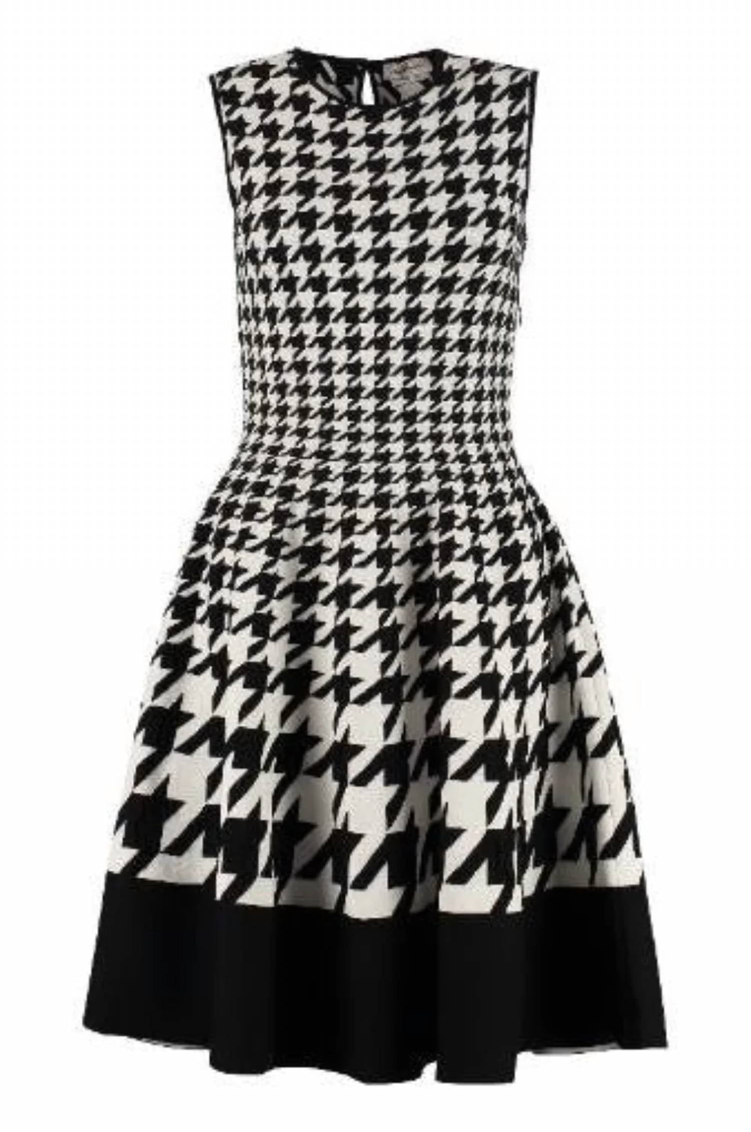 Alexander Mcqueen - Intarsia Knit Midi Dress