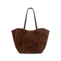 Like Dreams - Women's Harper Lock Suede Tote Bag