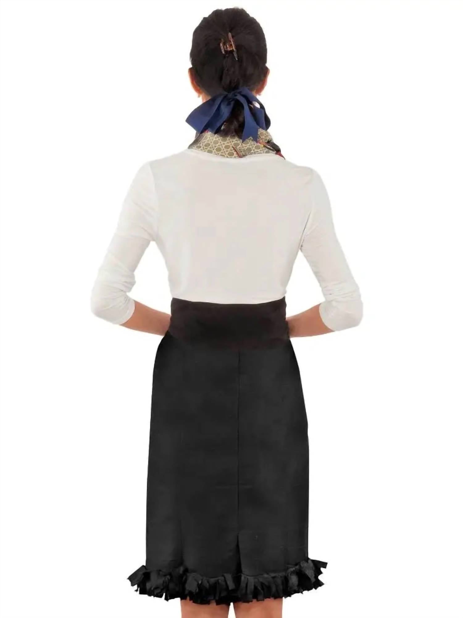 Gretchen Scott - Silk Confetti Fringe Skirt