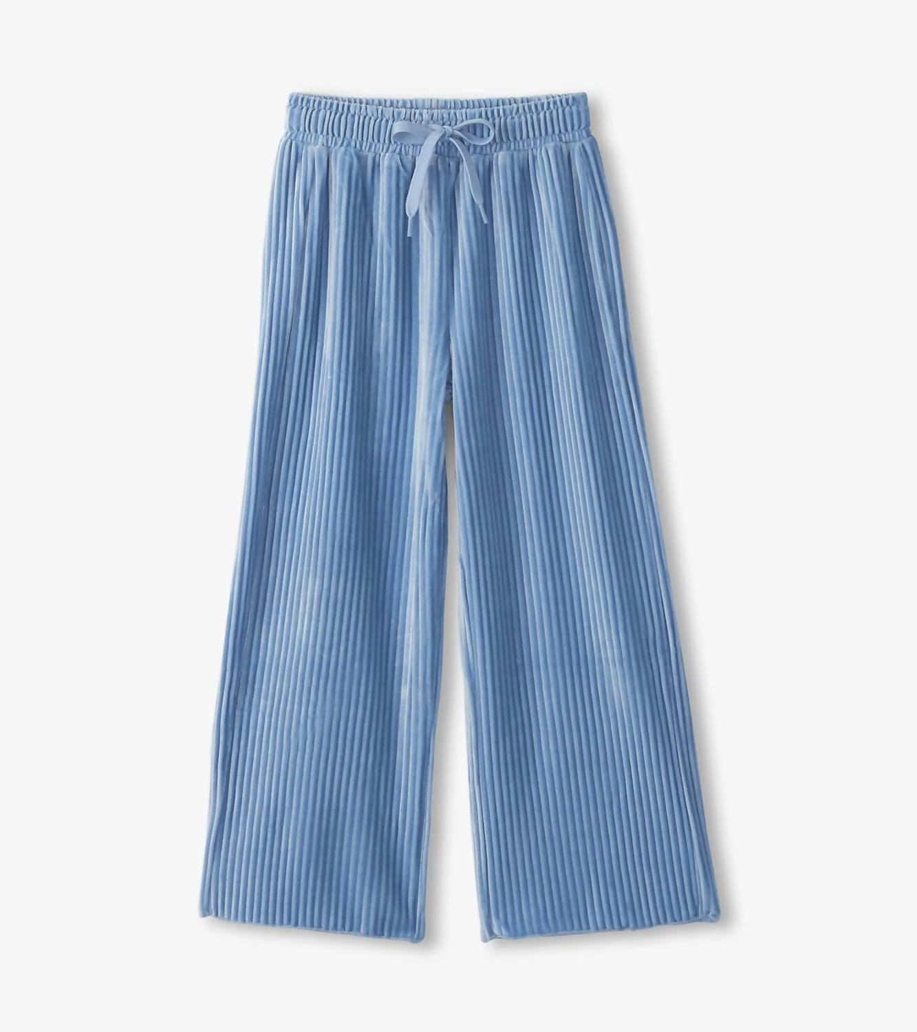 Hatley - Girls' Pleated Velour Relaxed Pants