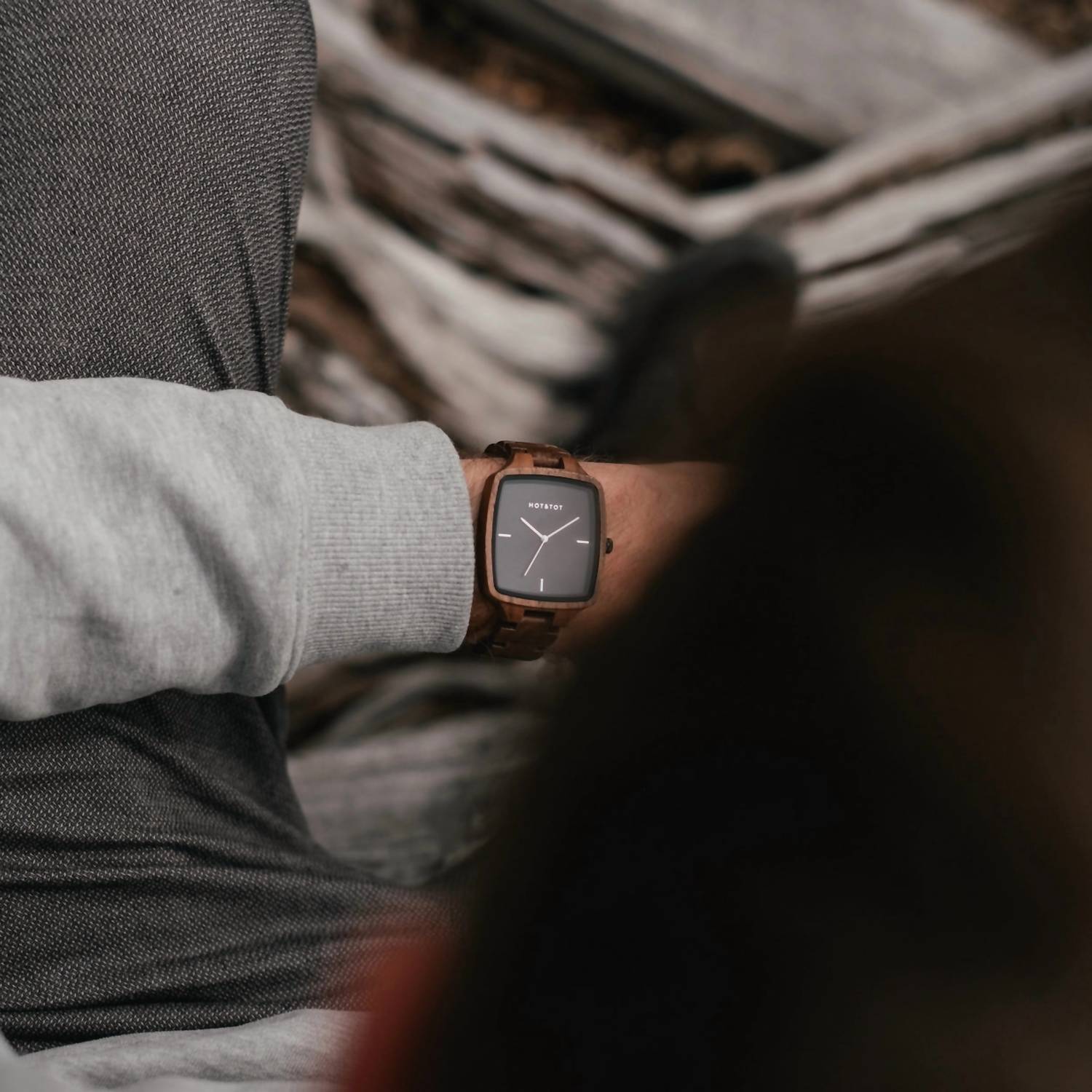 Hot&Tot - Women's Wodan Sustainable Wood Watch