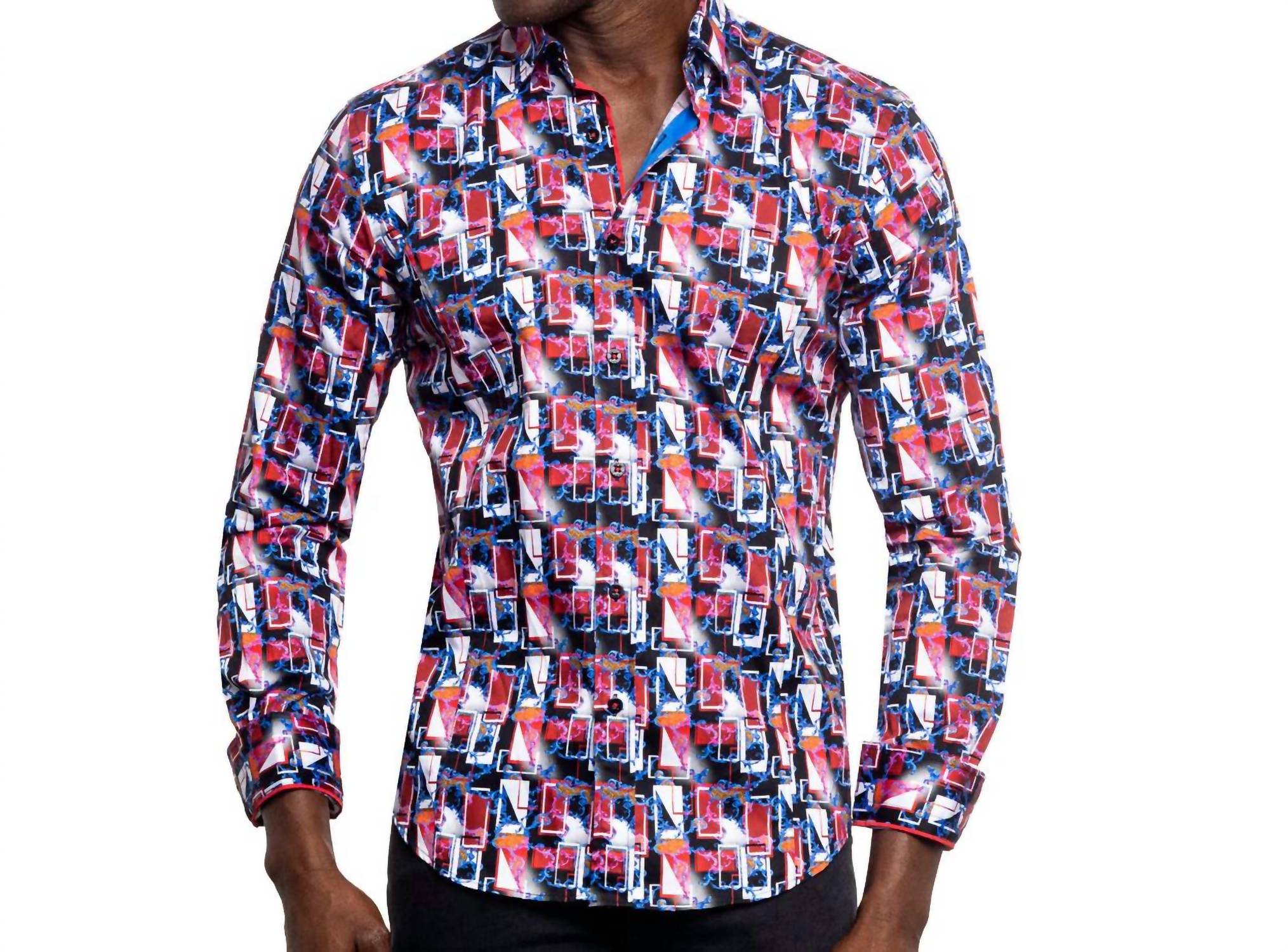 Eight X - Storm In a Teacup Button Down Shirt