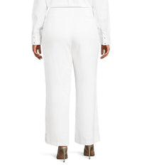 Lucy Paris - Valli Wide Leg Flat Front Pants