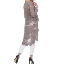 Azi - Beth Crochet Hi-low Tunic Top