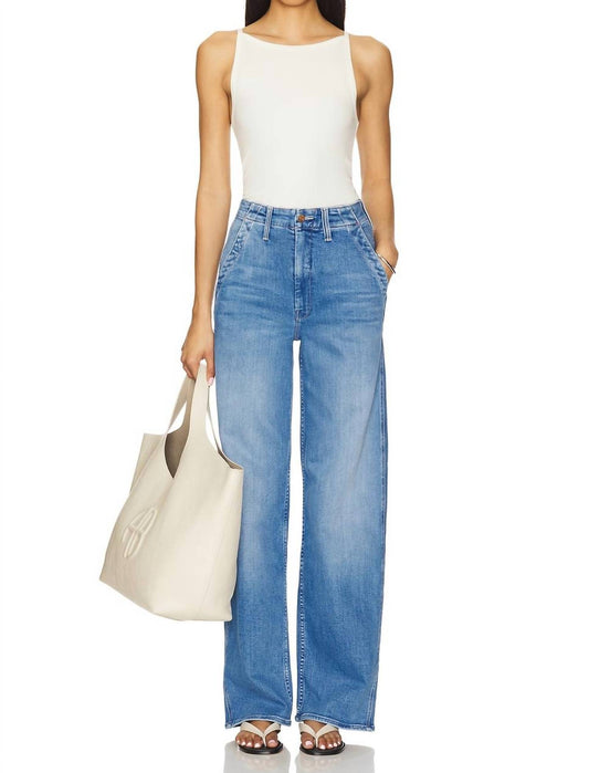 Mother - Major Prep Zip Sneak Jeans